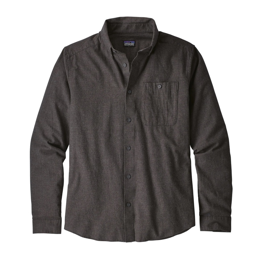 Men’s Patagonia Long-Sleeved Vjosa River Pima Cotton Button Down Shirt